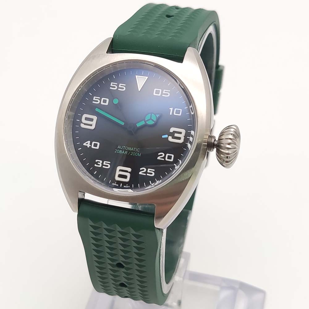 Reloj de Moda de 36 mm con Mov - Rubber Strap Diver reseña y precio