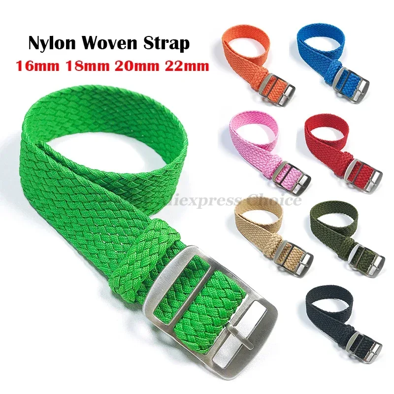 Correa de reloj de nailon teji - Perlon Strap Woven reseña y precio