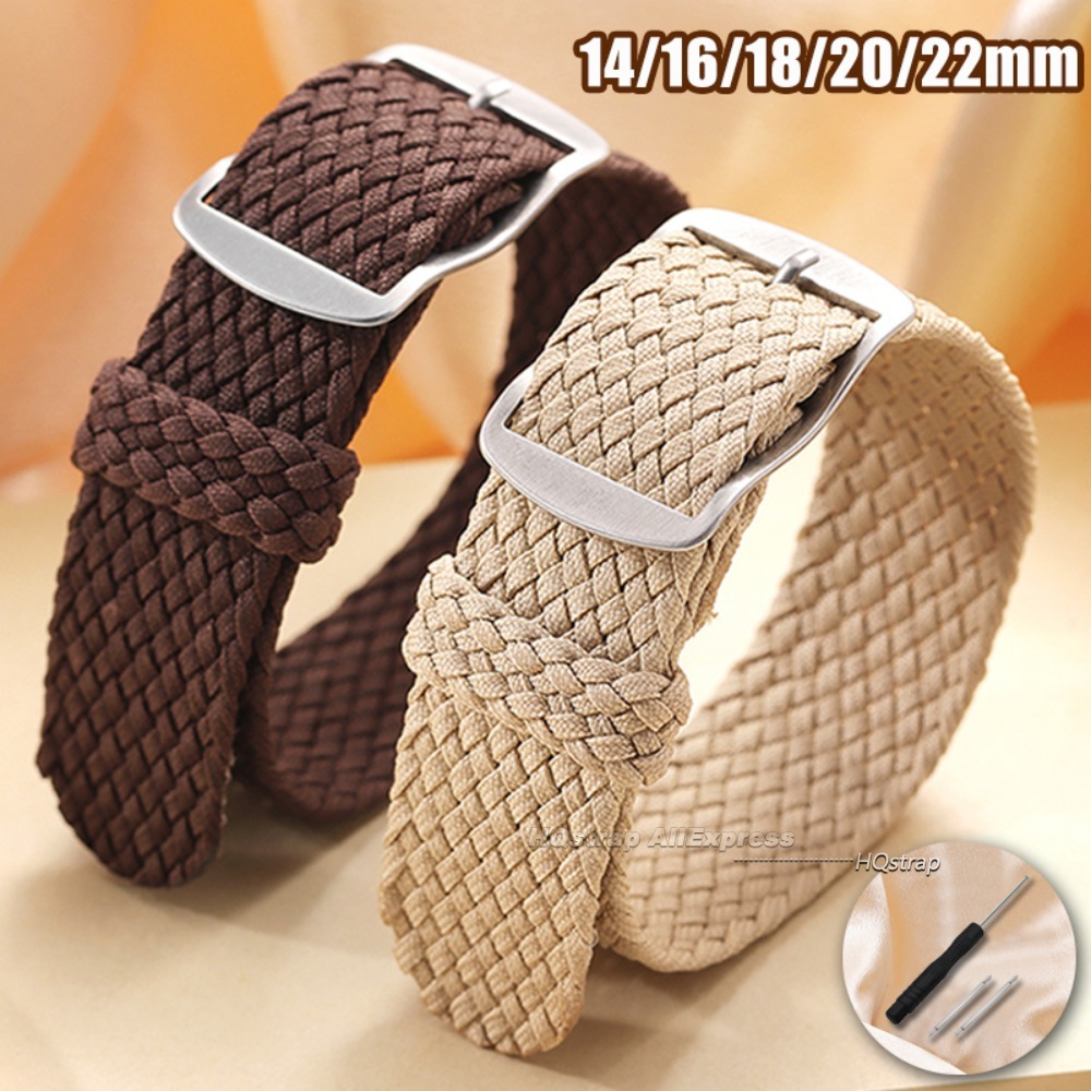 Correa de reloj de lona tejida - Perlon Strap Woven reseña y precio
